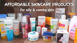 AFFORDABLE Skincare routine for OILY  COMBINATION TO OILY SKIN [upl. by Hgieliak441]