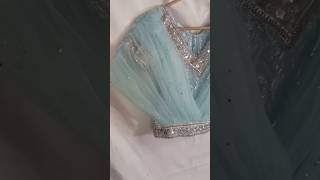 Lehenga dress designing video fashion lehengadress sewing weddingdress shortvideo [upl. by Ylrebma]