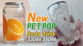 Hot Popular Pet Pop Cans Line Soda Pet Beverage Pop Cans Line [upl. by Harlie]