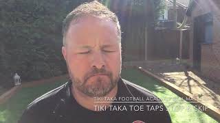 Home Ball Mastery Practice Tiki Taka Toe Tap Stop Skip Challenge [upl. by Enad]