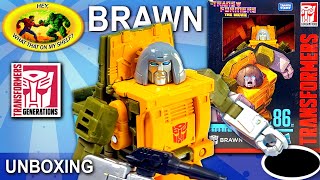 UNBOXING  Transformers Studio Series 86  BRAWN  Hasbro transformers toys actionfigures [upl. by Lika]