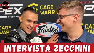 MANOLO ZECCHINI parla del RITORNO in UFC [upl. by Gerti]