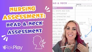 RekPlay  Asessment  Lesson 2  Head and Neck Assessment [upl. by Rew]