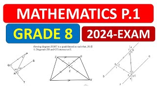 GRADE 8 MATHEMATICS EXAMS NOVEMBER EXAMS MEMO GRADE 8 P1 2024 FINAL EXAM PREPARATIONS GET ANSWERED [upl. by Capwell]