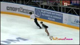 Cup of Russia  PAIRS SP  Narumi TAKAHASHI Mervin TRAN  19112010 [upl. by Airres]