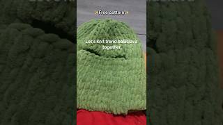 Trend Frog balaclava pattern video knitted frogbalaclava balaclava [upl. by Jew]