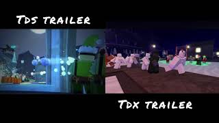 Tds Vs Tdx Trailers I Side By Side Comparison pt2 [upl. by Enitsirhk]