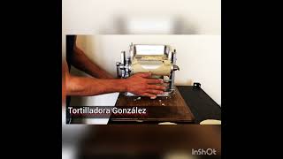 MÁQUINA TORTILLADORA MARCA GONZALEZ [upl. by Silvana]