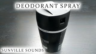 1 Hour of Deodorant Spray  Amazing Sounds with Peter Baeten [upl. by Enilraep345]