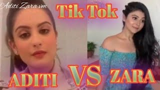 TUNISHA SHARMA VS YESHA RUGHANI  HERO GAYAB MODE ON  ZARA  ADITIZARA AND ADITI [upl. by Agnot252]