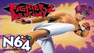 Fighter Destiny 2  Nintendo 64 Review  HD [upl. by Ecraep67]