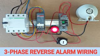 Phase Reverse Alarm Wiring Connection in tamil  RamControlTech [upl. by Caputo502]