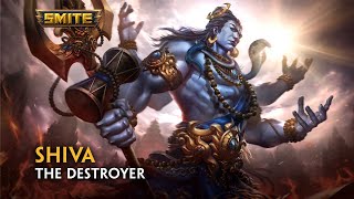 SMITE  God Reveal Shiva The Destroyer [upl. by Slrahc]