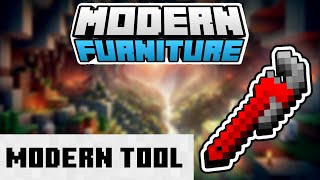 New Item  Modern Tool  Minecraft modaddon [upl. by Gainer]