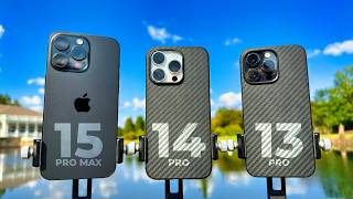 iPhone 15 Pro Max vs 14 Pro vs 13 Pro Camera Test Comparison [upl. by Sillaw105]