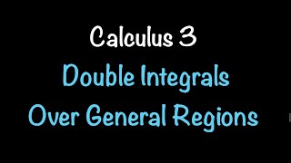 Calculus 3 Double Integrals Over General Regions Video 20  Math with Professor V [upl. by Ecniuq]