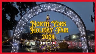 North York Holiday Fair  Pinoy in Canada🇨🇦 [upl. by Reade800]