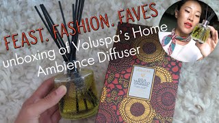 Unboxing of Voluspas Home Ambience Diffuser [upl. by Hanschen]