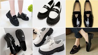 Brilliant spring collection slip on loafers for girls  pu comfy leather handmade footwear 2023 [upl. by Christoffer]