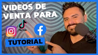 ✅ Como hacer VIDEOS PUBLICITARIOS para Instagram y Facebook [upl. by Russi]