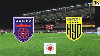 🔴LIVE Hyderabad FC vs Odisha FC  India  Super League 2425  Match Live Today [upl. by Mayne983]