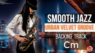 Backing track  Urban Velvet groove in C minor 96 bpm [upl. by Fraser]