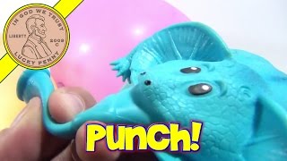 Punch Ball Critters in Three Colors  Elephant Bear and a Pig  Blow It Up amp Punch It [upl. by Artima]