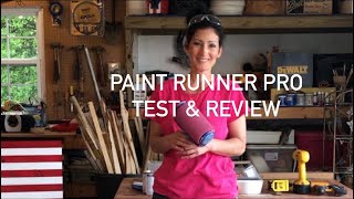 Paint Runner Pro Roller Review and Demonstration IS IT ANY GOOD My honest opinion [upl. by Nnaeus]