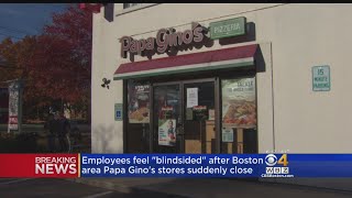 Papa Gino’s Abruptly Closes Several Restaurants [upl. by Sanburn]