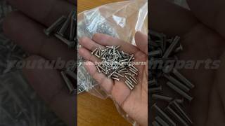 Custom length 135mm SUS316 pins for speargun shaft barb fixingspearfishing speargun [upl. by Adriene402]