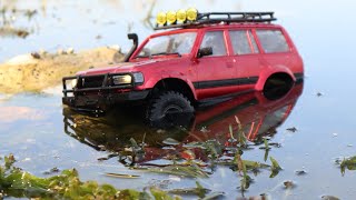 118 Rochobby KATANA RC crawler Unboxing and Test Drive [upl. by Oidualc]