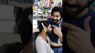 Hair Removal Waxing For Ear  removal Wax For Men adi waxing viral manojdey [upl. by Nicolette]