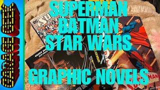 Batman Superman Star Wars 4 Comic Book Collection Reviews [upl. by Ailet]