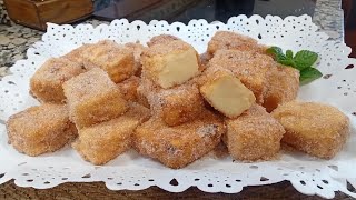 LECHE FRITA receta dulce tradicional antigua súper cremosa y deliciosa muy fácil de hacer 👌🏼 [upl. by Rma545]