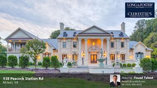 Sale 8 Beds  9 Baths  20000 sq ft  Mclean  VA 7800000 MLS  1004263921 [upl. by Eirdua]