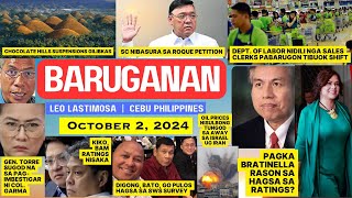 Baruganan ni Leo Lastimosa  October 2 2024 [upl. by Einahc]