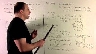 Example of Kernel and Range of Linear Transformation [upl. by Rodman]