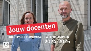 De docenten van de 1ste Bachelor 2024  2025  Toegepaste economische wetenschappen [upl. by Ahsaei567]