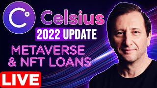 Celsius CEO Alex Mashinsky interview Update  Metaverse Plans amp NFT Loans [upl. by Razec]