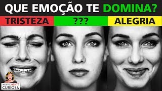 QUAL É A SUA EMOÇÃO DOMINANTE TESTE PSICOLÓGICO E PERSONALIDADE [upl. by Yahsed338]