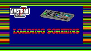 Amstrad Cpc 464 Loading Screens [upl. by Queenie581]