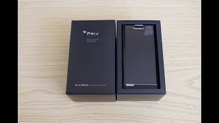 Blackberry Priv  Unboxing HD [upl. by Esertak]