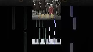 Schindlers List  Theme pianotutorial [upl. by Henning]