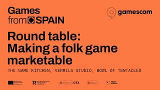 Roundtable Making A Folk Game Marketable  Games From Spain  Gamescom 2024 [upl. by Salakcin24]