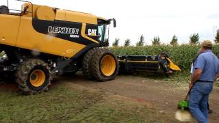 Chopping Corn Head Demonstration [upl. by Zollie]