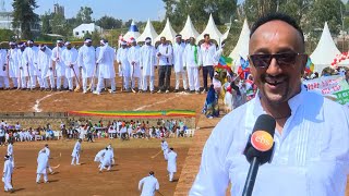 የገና ጨዋታ ጋዜጠኞችን ከኮሜዲያን ያገናኘው ደማቁ ፍልሚያ EBS SPORT [upl. by Llenad]