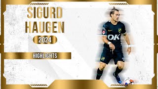 SIGURD HAUGEN  FORWARD  NAC BREDA  NED  2024 [upl. by Leiser]