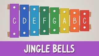 How to play Jingle Bells on a Xylophone  Christmas Songs [upl. by Akcinahs]