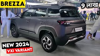 Brezza 2024 New Model  Maruti Brezza New 2024 Model  Price Specification Full Review [upl. by Fatsug]