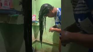 washing shampoing satisfying amazing asmr [upl. by Allveta]